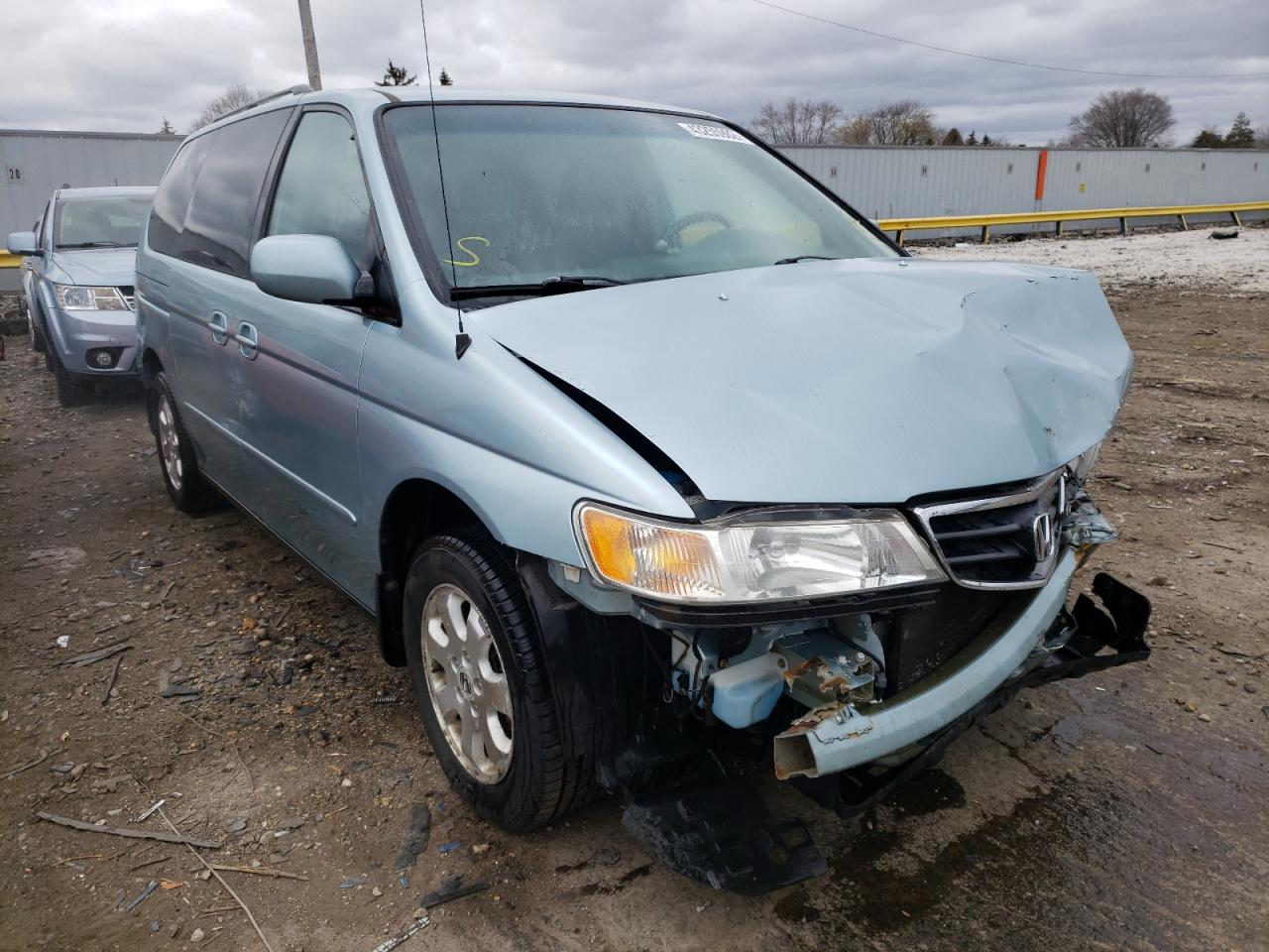 HONDA ODYSSEY EX 2003 with VIN 5FNRL18913B124064 - Photo from auction