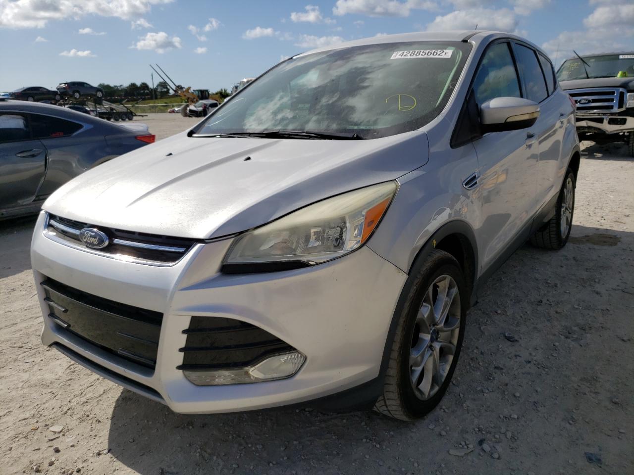 Photo 2 from auction – 2013 FORD ESCAPE SEL with VIN 1FMCU0H91DUB16001