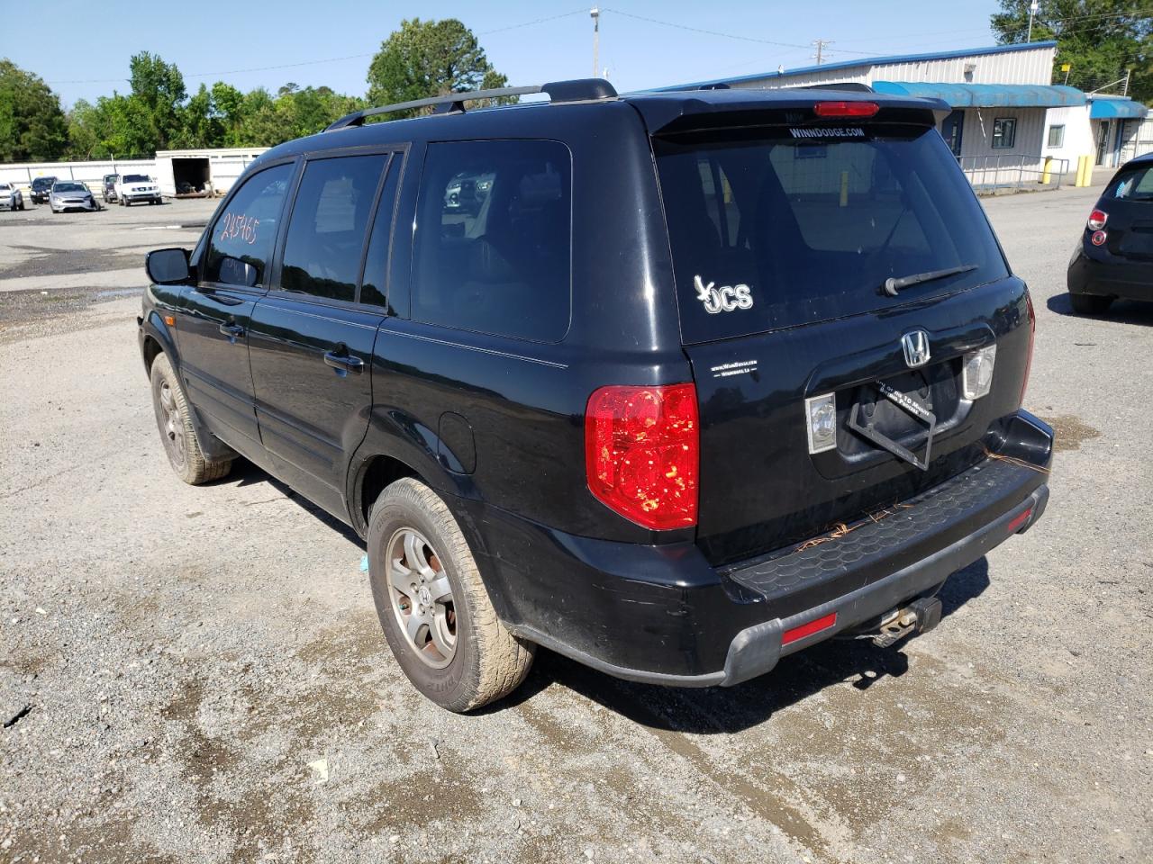 Photo 3 from auction – 2007 HONDA PILOT EXL with VIN 5FNYF28527B028164