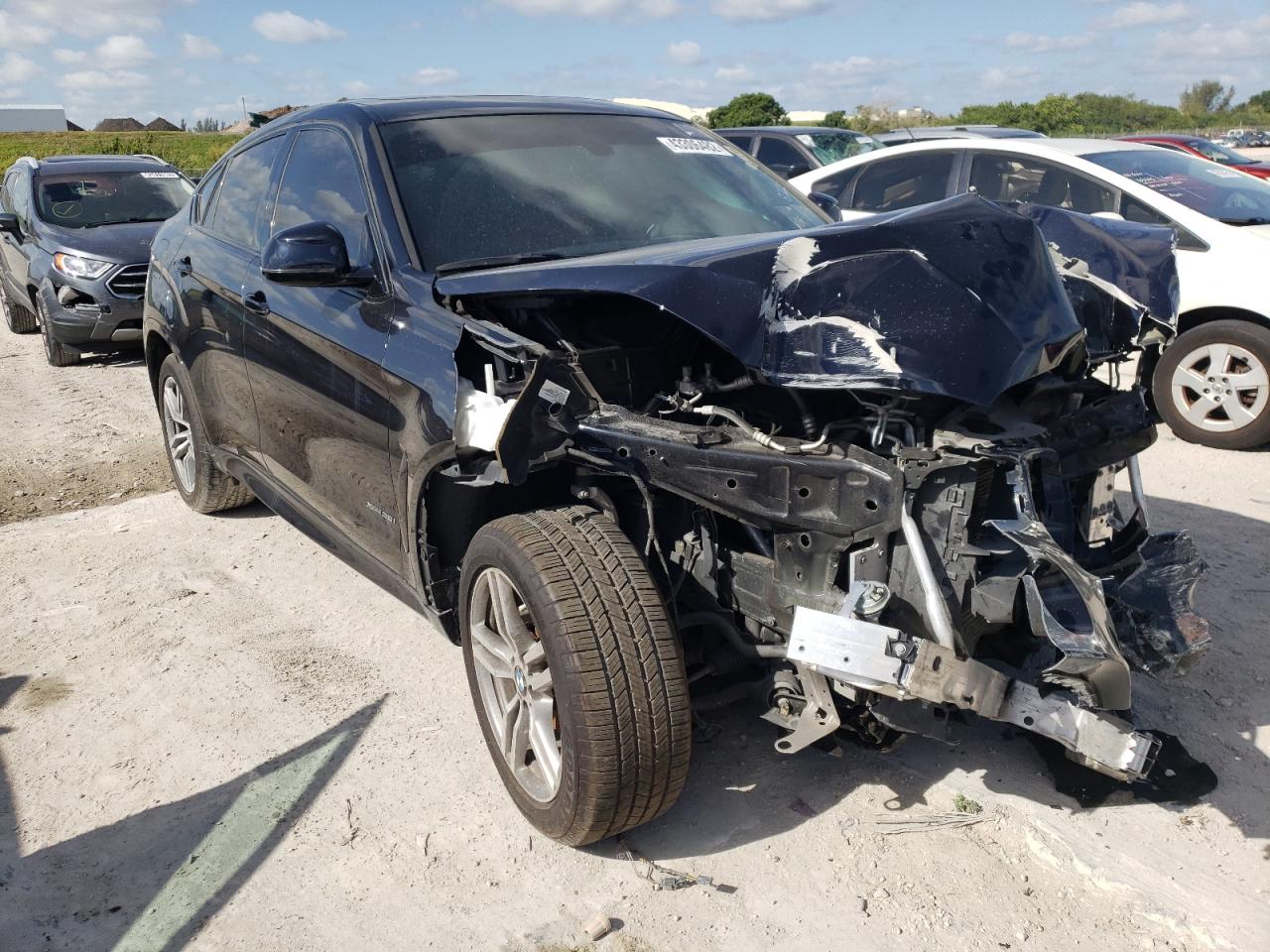 BMW X6 XDRIVE3 2017 with VIN 5UXKU2C34H0X47822 - Photo from auction