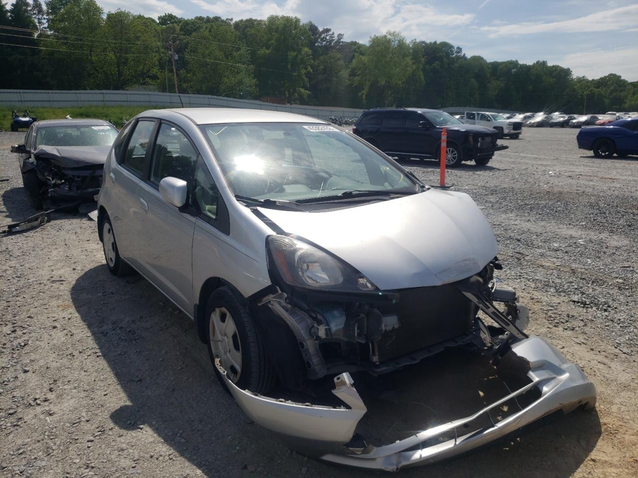 HONDA FIT 2013 with VIN JHMGE8H38DC079451 - Photo from auction