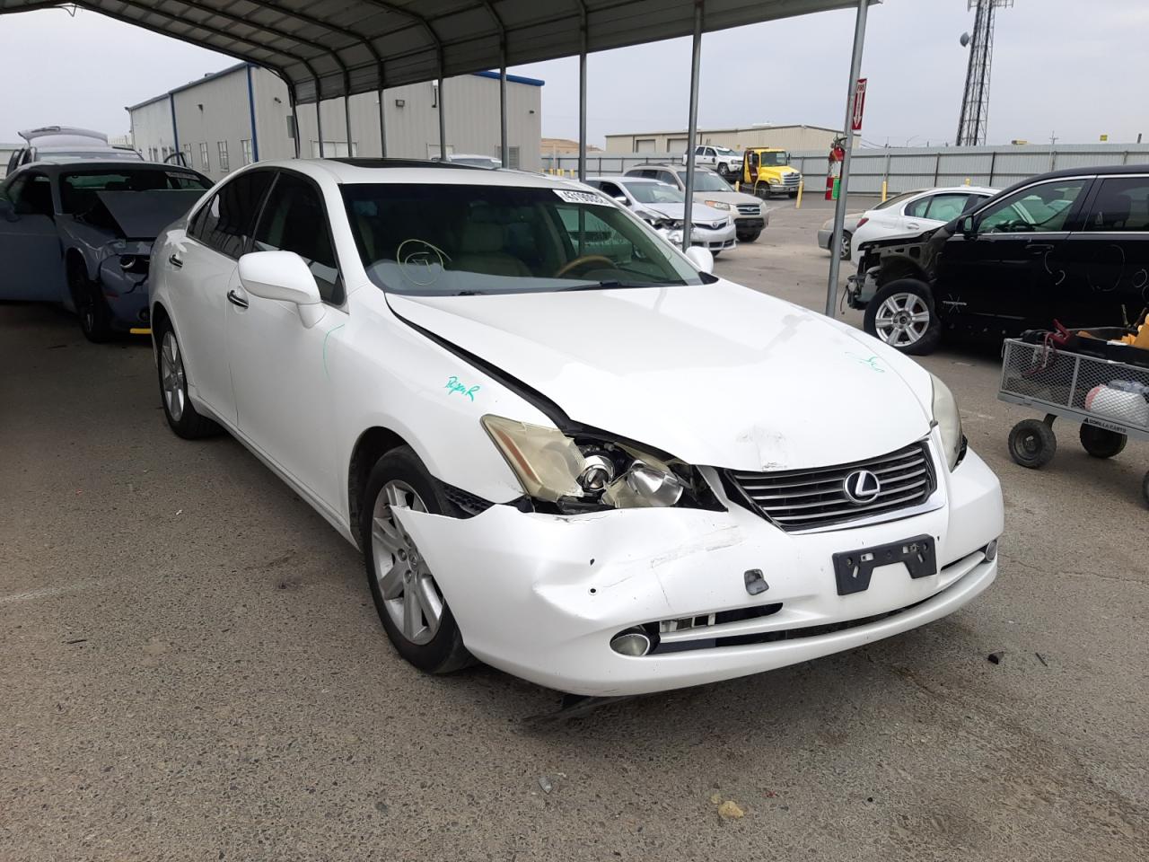 LEXUS ES 350 2007 with VIN JTHBJ46G272052535 - Photo from auction