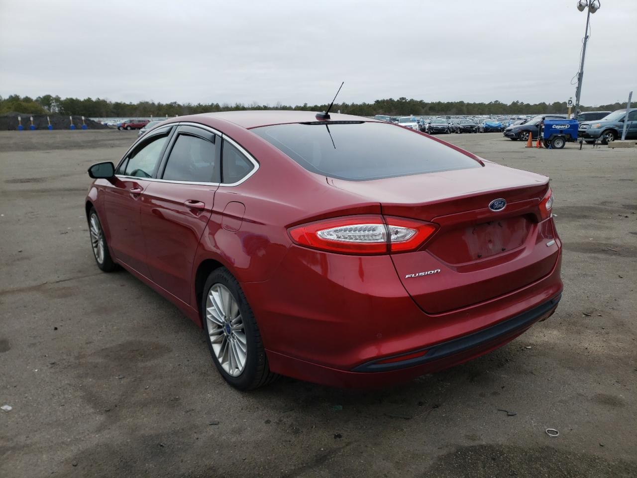 Photo 3 from auction – 2013 FORD FUSION SE with VIN 3FA6P0HR6DR387075