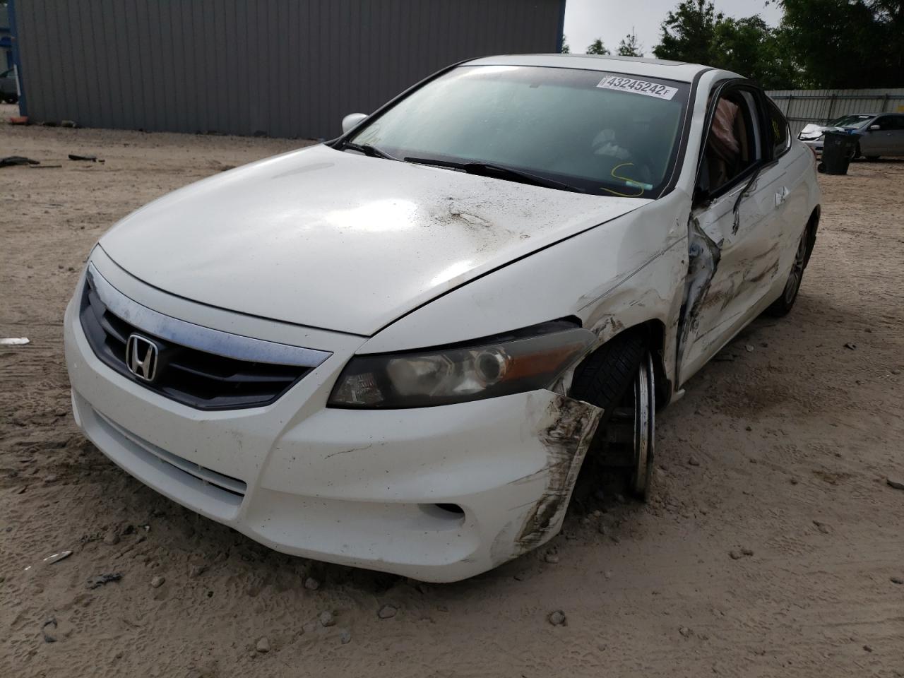 Photo 2 from auction – 2012 HONDA ACCORD EXL with VIN 1HGCS1B87CA004711