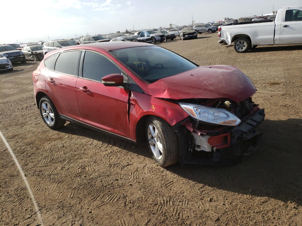 FORD FOCUS 2012 with VIN 1FAHP3K27CL267675 - Photo from auction