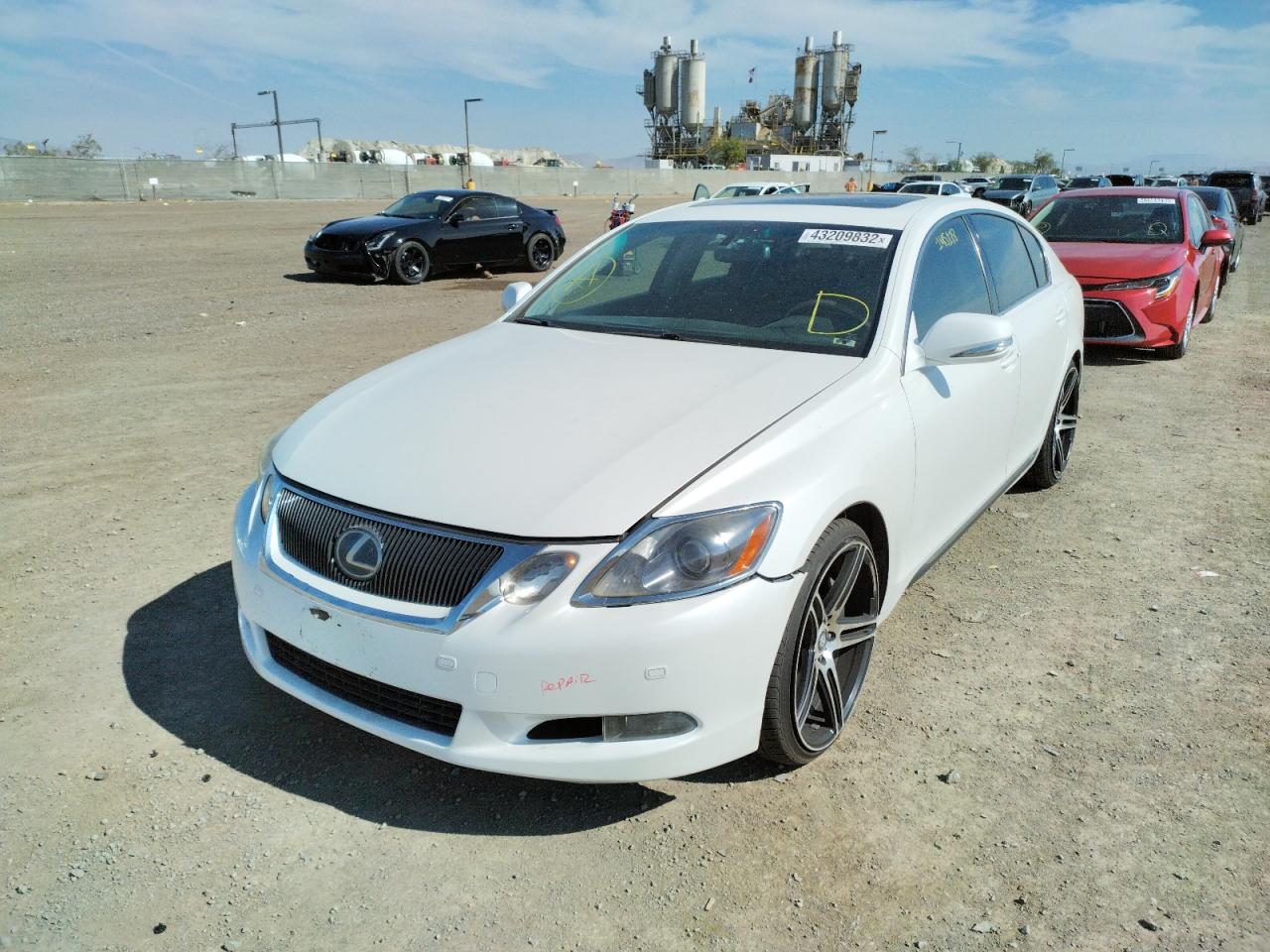 Photo 2 from auction – 2008 LEXUS GS 450H with VIN JTHBC96S285013181