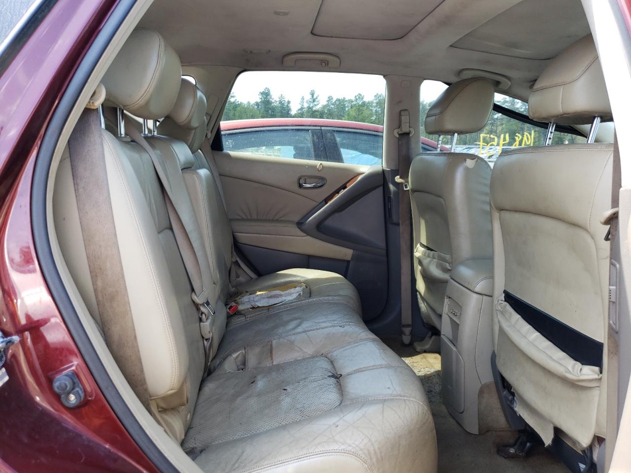 Photo 6 from auction – 2009 NISSAN MURANO S with VIN JN8AZ18W59W156767