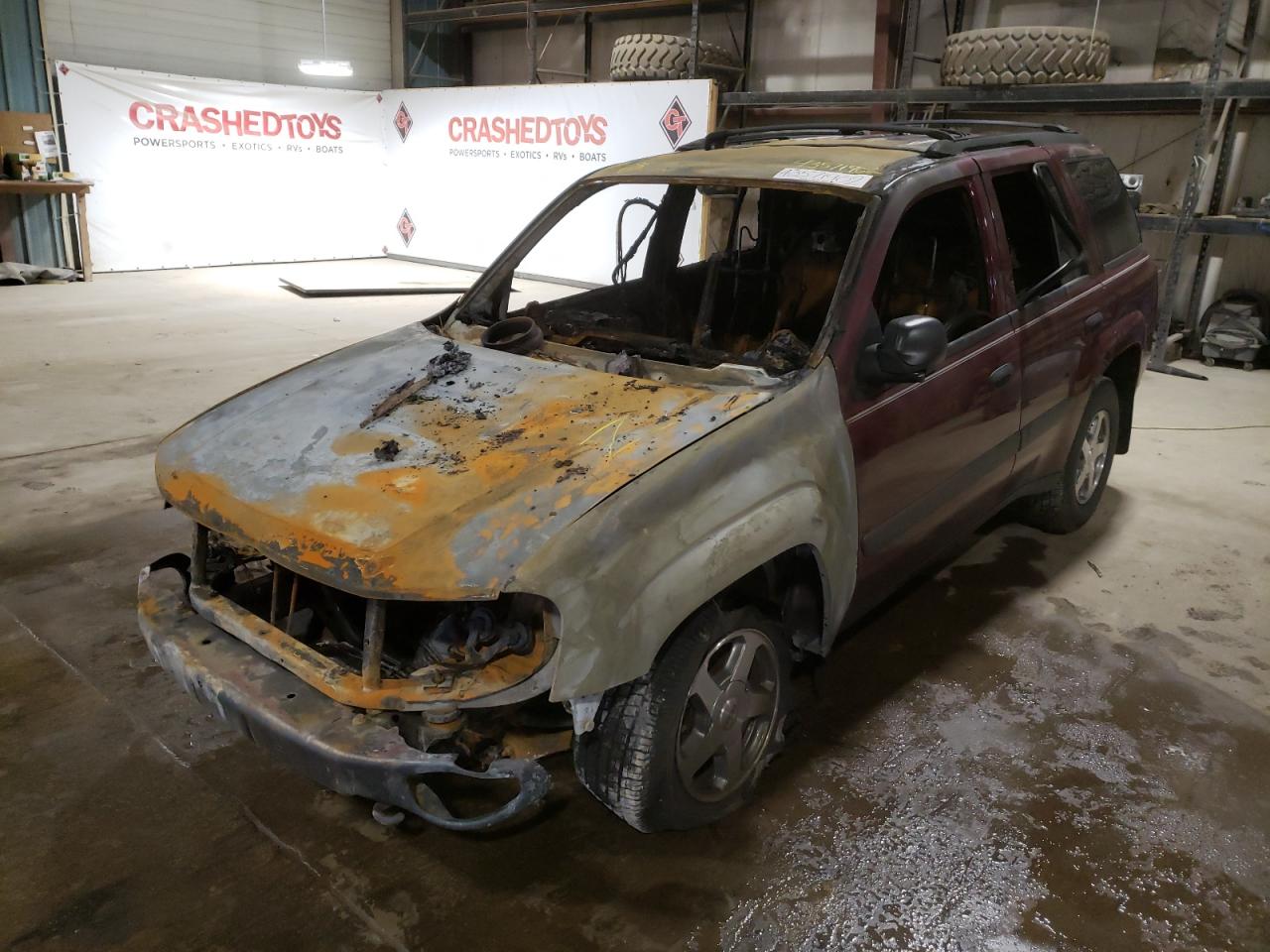 Photo 2 from auction – 2005 CHEVROLET TRAILBLAZE with VIN 1GNDT13S052367348