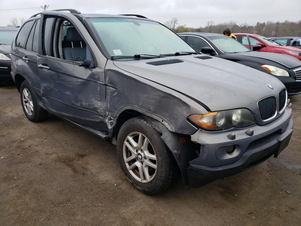 BMW X5 3.0I 2006 with VIN 5UXFA13516LY32604 - Photo from auction