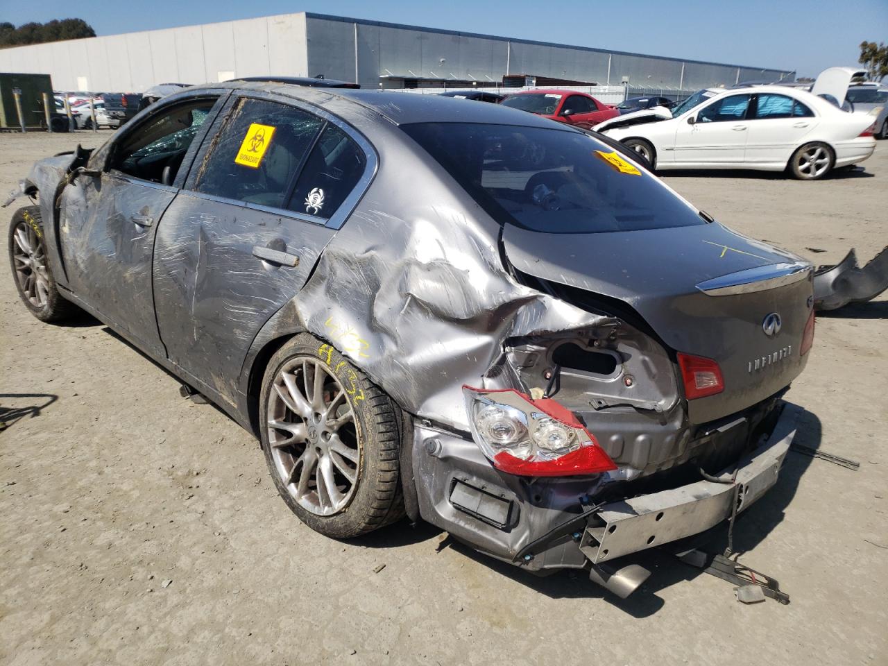 Photo 3 from auction – 2007 INFINITI G35 with VIN JNKBV61E97M702083