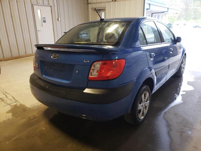 Photo 4 from auction – 2009 KIA RIO BASE with VIN KNADE223X96486054