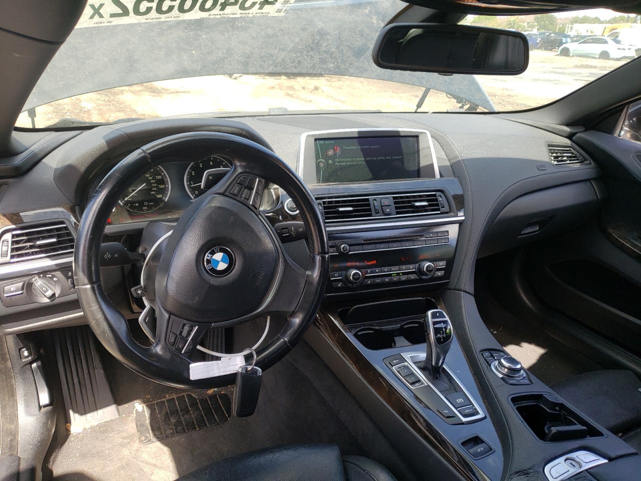 Photo 9 from auction – 2012 BMW 650 I with VIN WBALZ3C58CDL70781
