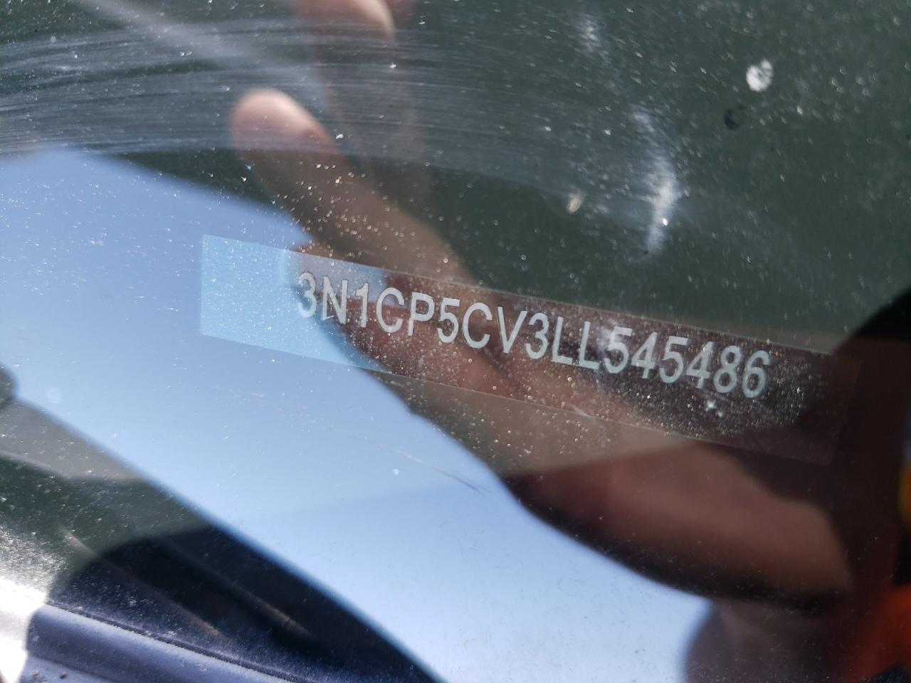 Photo 10 from auction – 2020 NISSAN KICKS SV with VIN 3N1CP5CV3LL545486