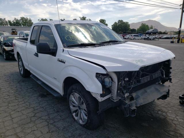 FORD F150 SUPER 2017 with VIN 1FTEX1CP7HKE20984 - Photo from auction