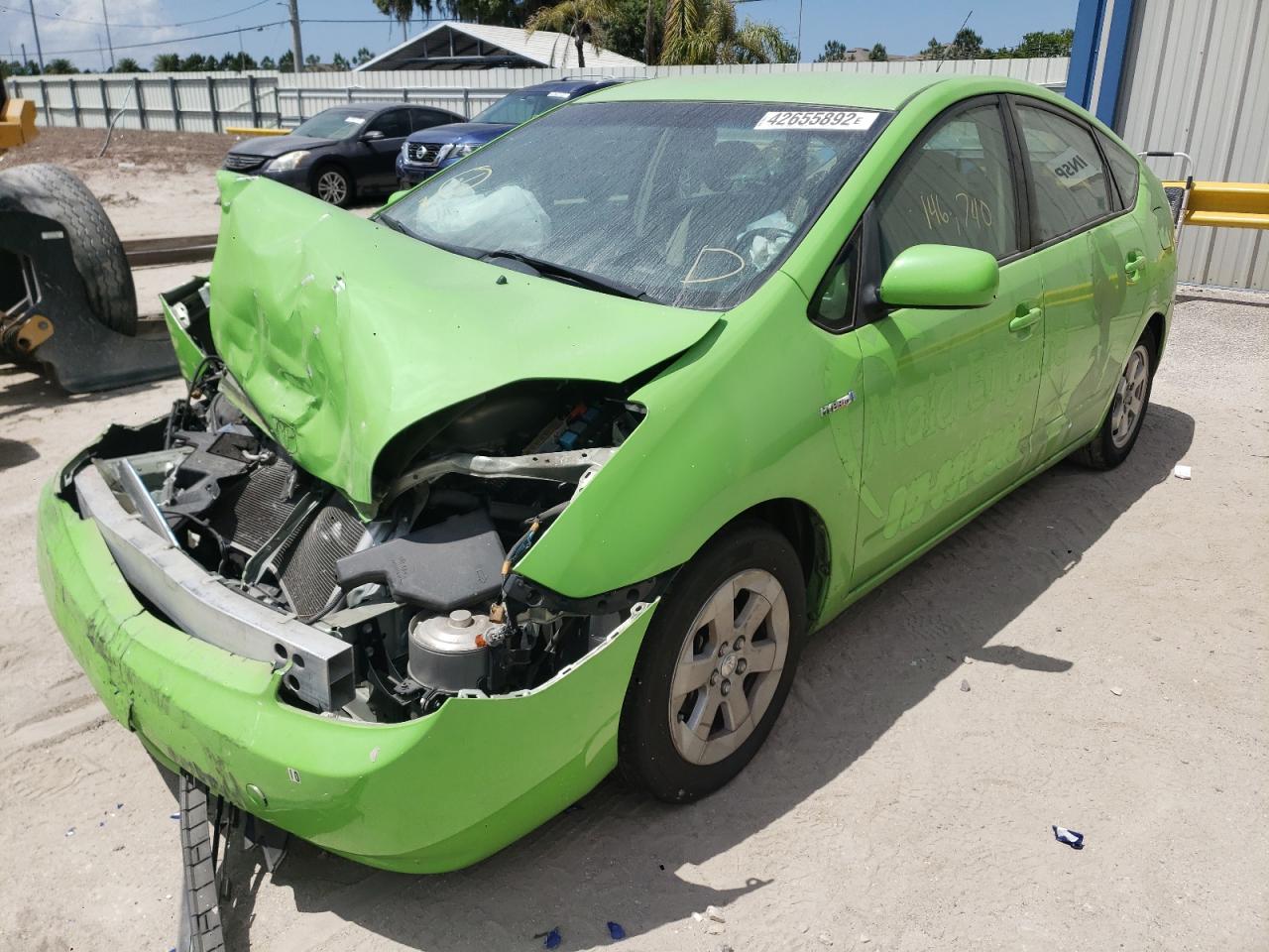 Photo 2 from auction – 2008 TOYOTA PRIUS with VIN JTDKB20U887795738