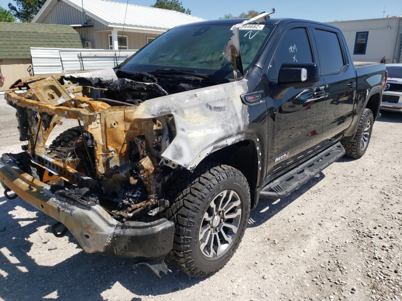 Photo 2 from auction – 2022 GMC SIERRA with VIN 3GTP9EEL8NG130793