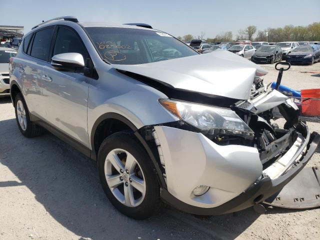 TOYOTA RAV4 XLE 2013 with VIN JTMWFREV6DD025002 - Photo from auction