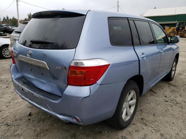 Photo 4 from auction – 2008 TOYOTA HIGHLANDER with VIN JTEES41A782080522