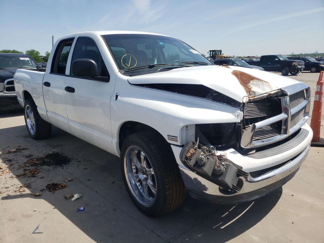 DODGE RAM 1500 S 2005 with VIN 1D7HA18D05S255200 - Photo from auction