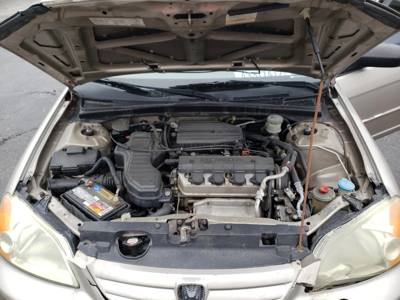 Photo 7 from auction – 2002 HONDA CIVIC LX with VIN 1HGES16502L033740