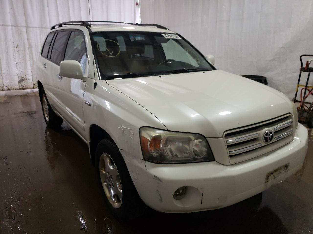 TOYOTA HIGHLANDER 2006 with VIN JTEEP21A760174267 - Photo from auction