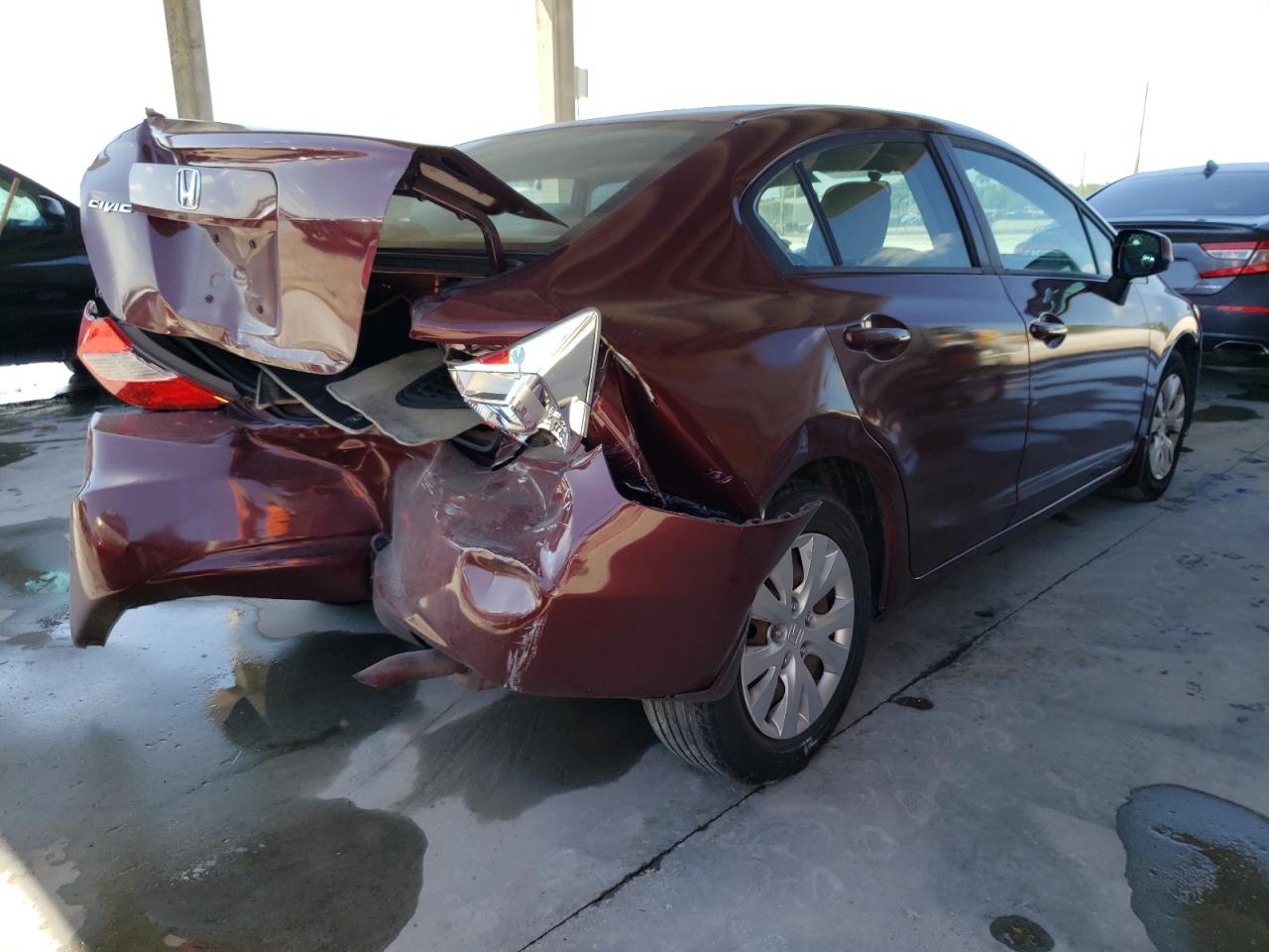 Zdjęcie 4 z aukcji – 2012 HONDA CIVIC LX z VIN 2HGFB2F52CH559991