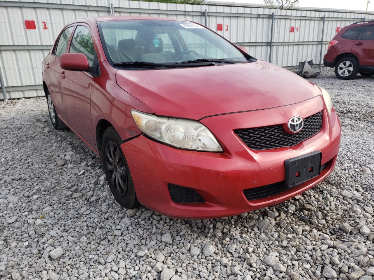 TOYOTA COROLLA BA 2009 with VIN 1NXBU40E79Z038150 - Photo from auction