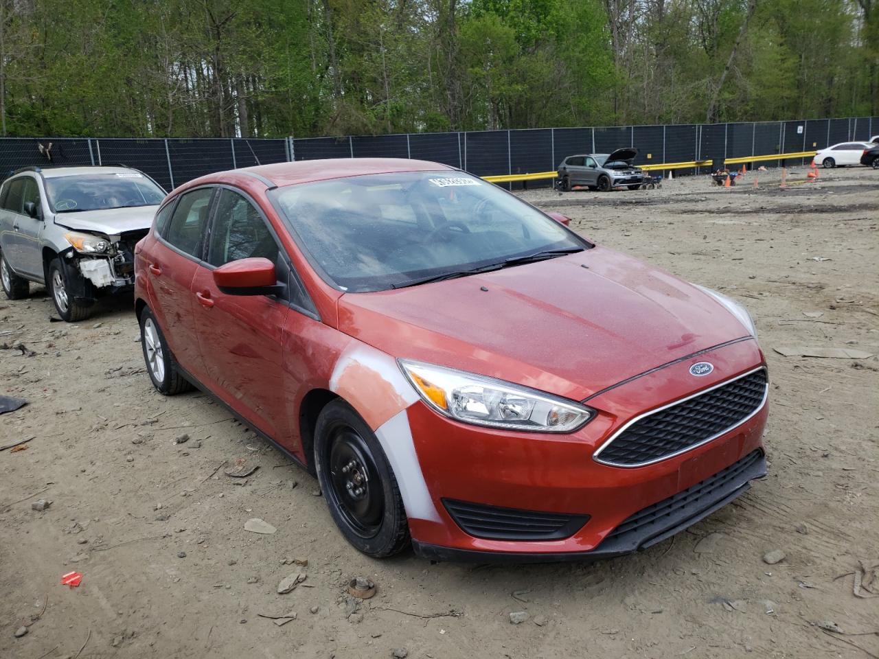 Photo 1 from auction – 2018 FORD FOCUS SE with VIN 1FADP3K27JL246028