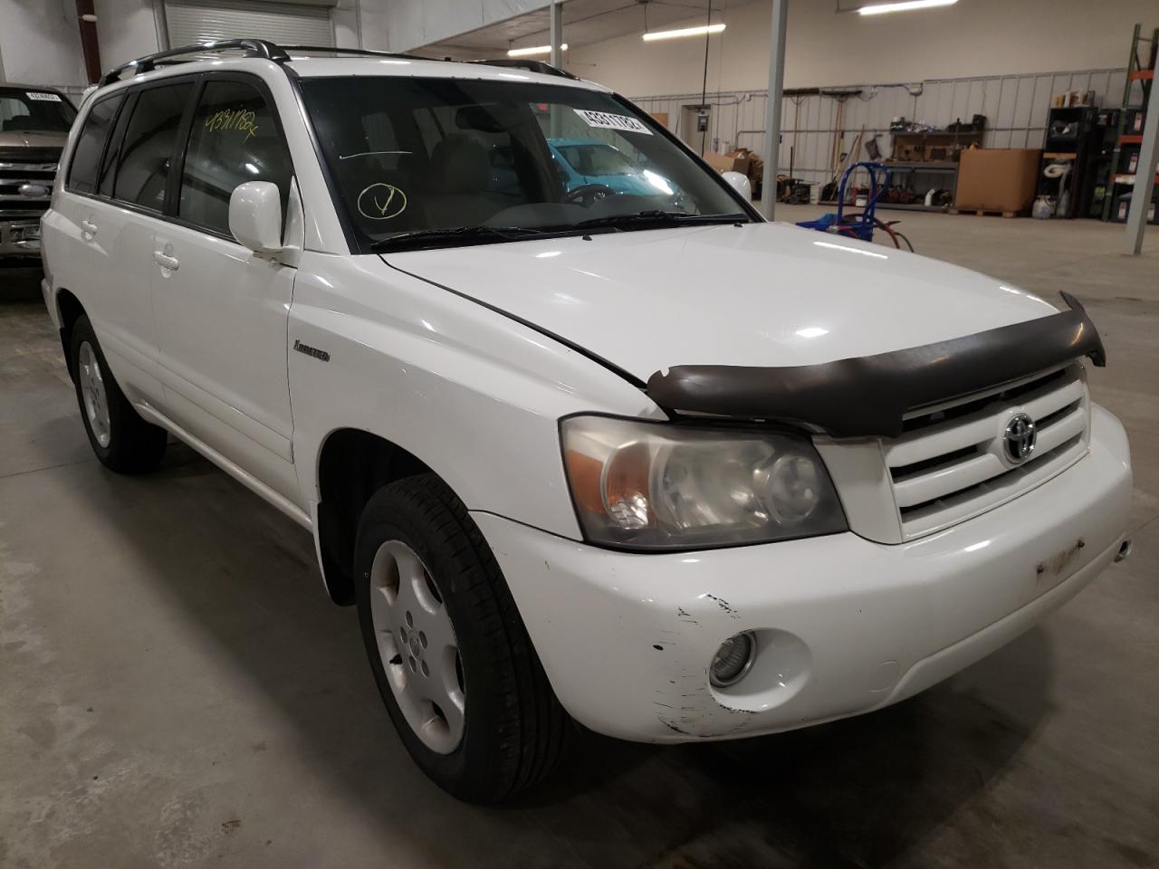 TOYOTA HIGHLANDER 2005 with VIN JTEEP21A150113883 - Photo from auction