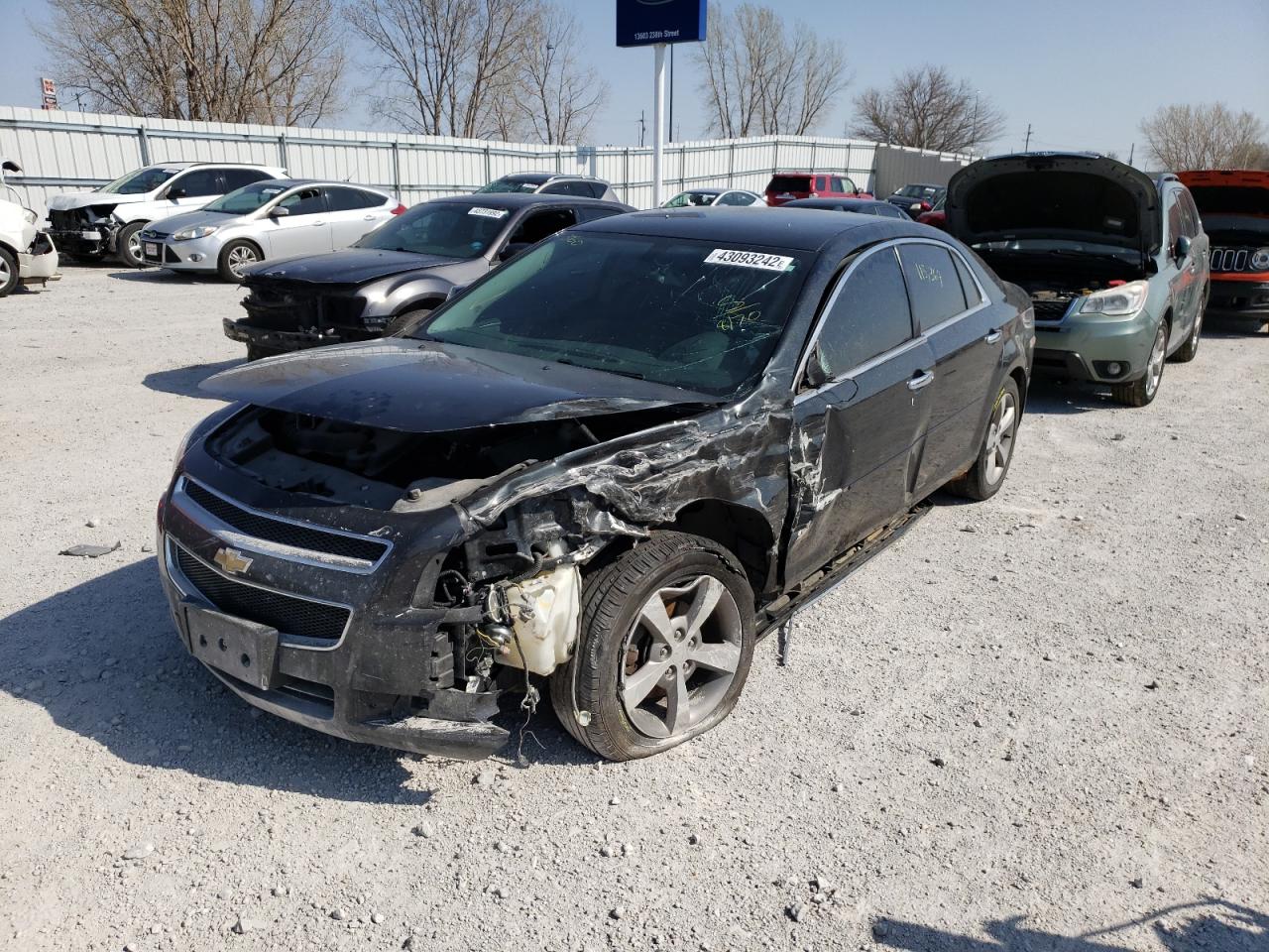 Photo 2 from auction – 2012 CHEVROLET MALIBU 1LT with VIN 1G1ZC5E06CF358170