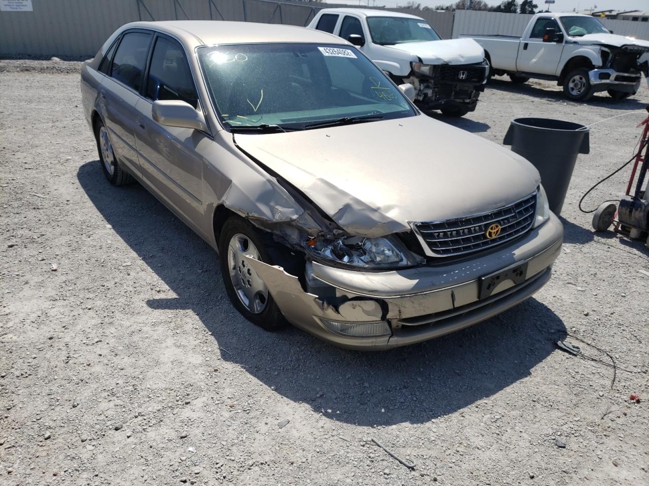 TOYOTA AVALON XL 2003 with VIN 4T1BF28B43U314865 - Photo from auction