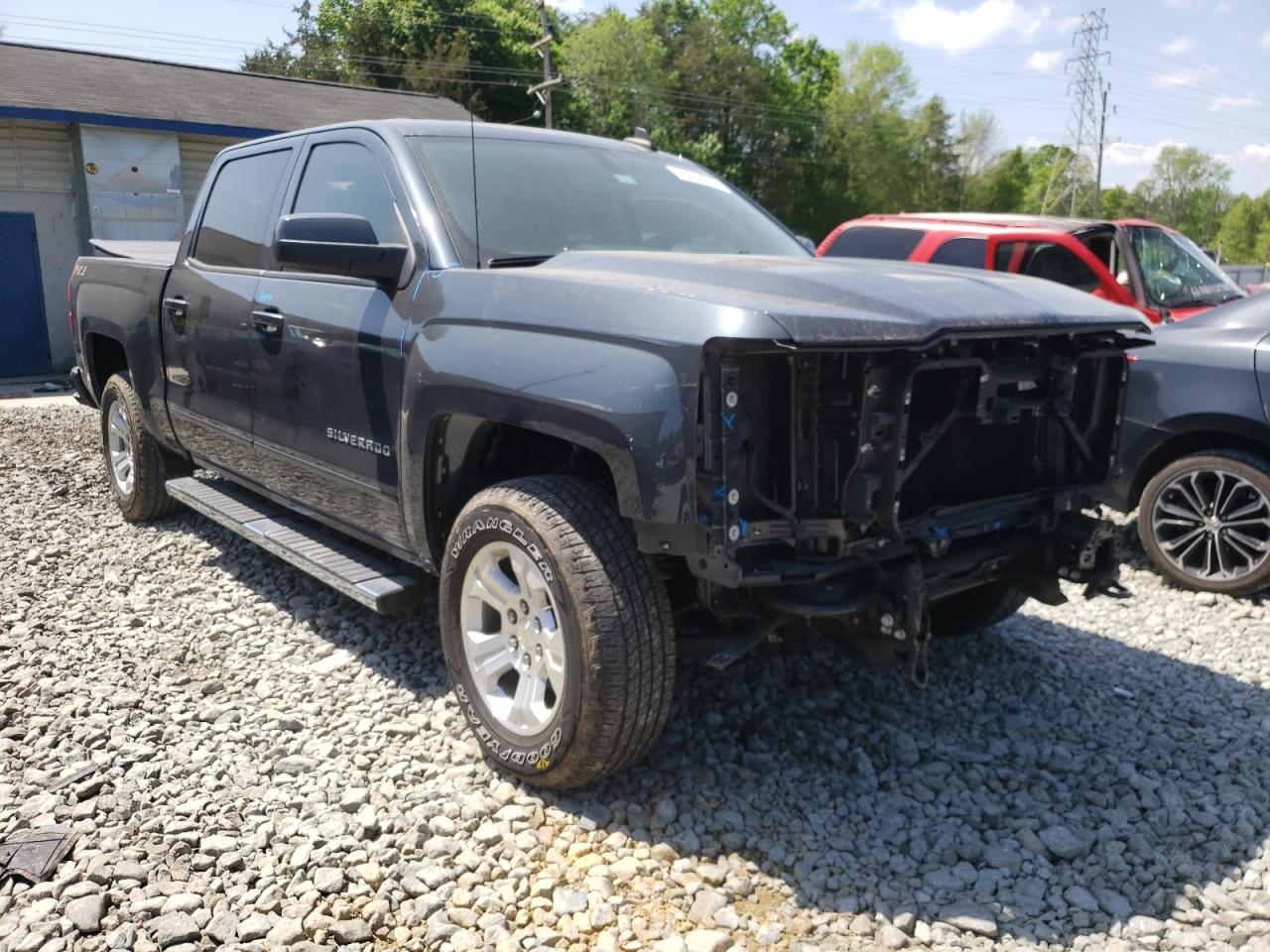Photo 1 from auction – 2018 CHEVROLET SILVERADO with VIN 3GCUKREC9JG303956