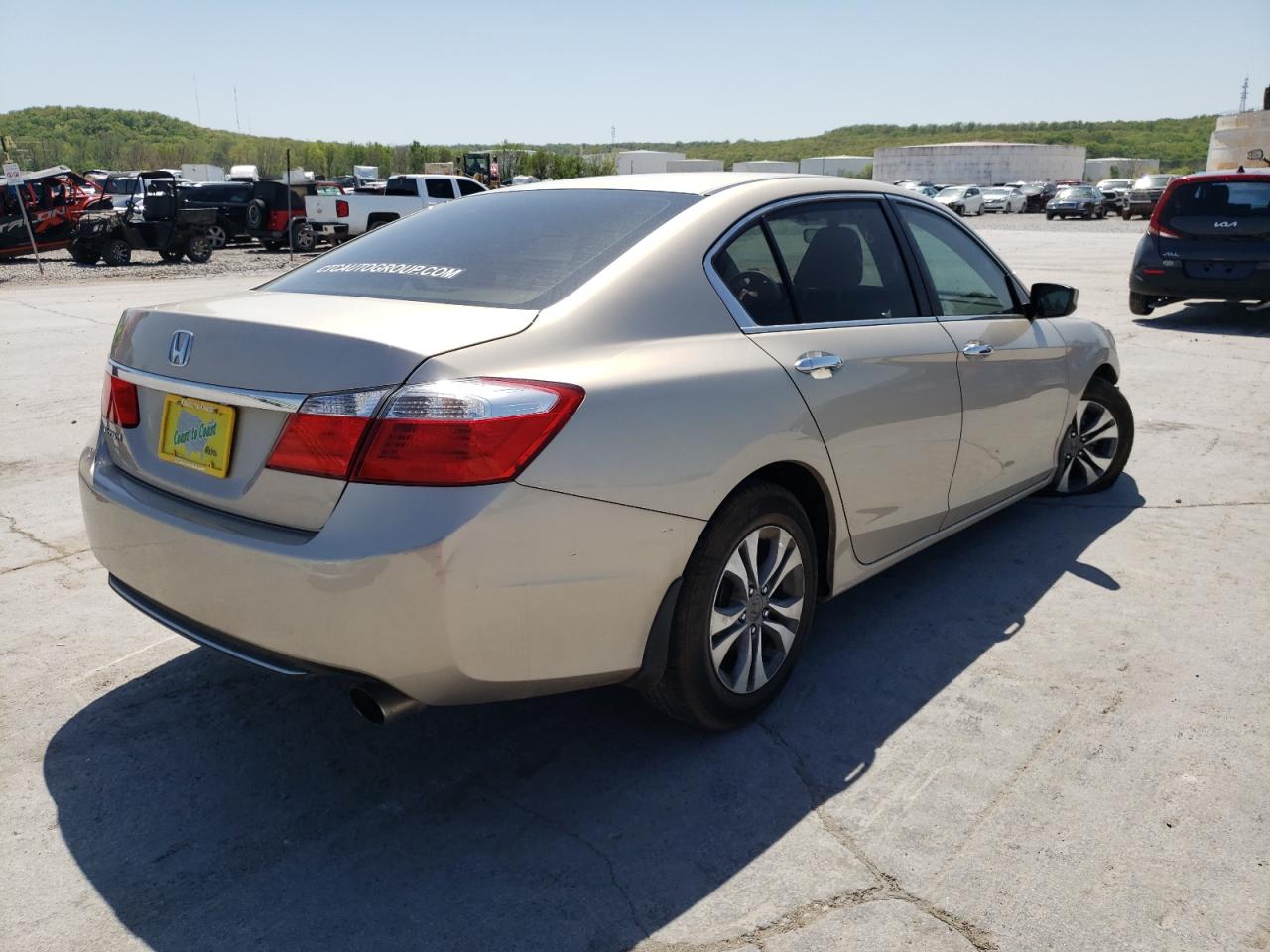 Photo 4 from auction – 2014 HONDA ACCORD LX with VIN 1HGCR2F34EA022957