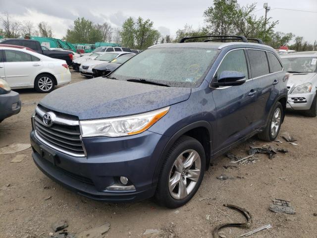 Photo 2 from auction – 2016 TOYOTA HIGHLANDER with VIN 5TDDKRFH9GS321488