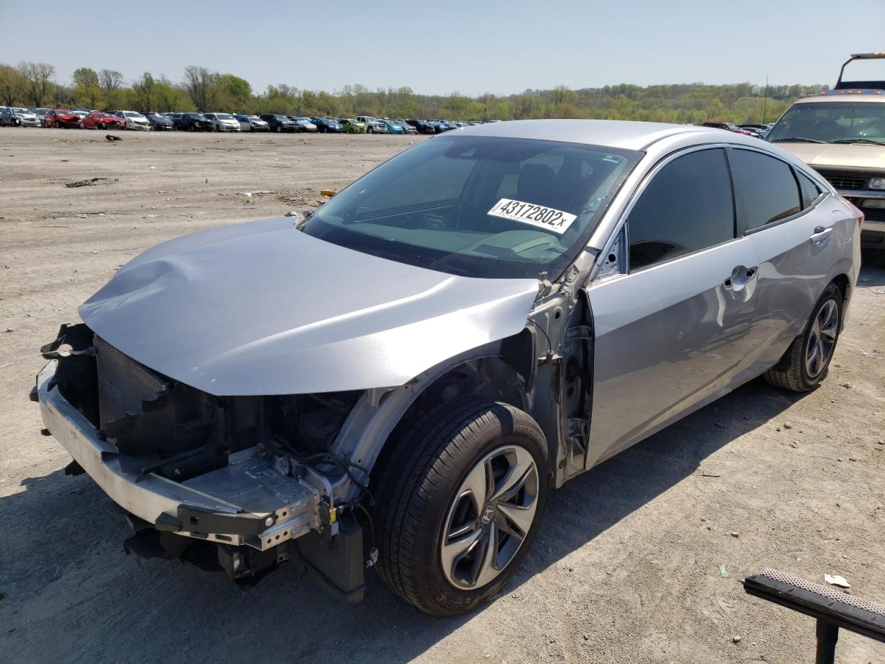 Photo 2 from auction – 2019 HONDA CIVIC LX with VIN 2HGFC2F69KH516334