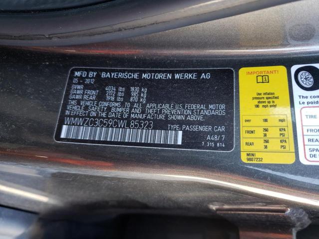 Photo 10 from auction – 2012 MINI COOPER S C with VIN WMWZC3C59CWL85323