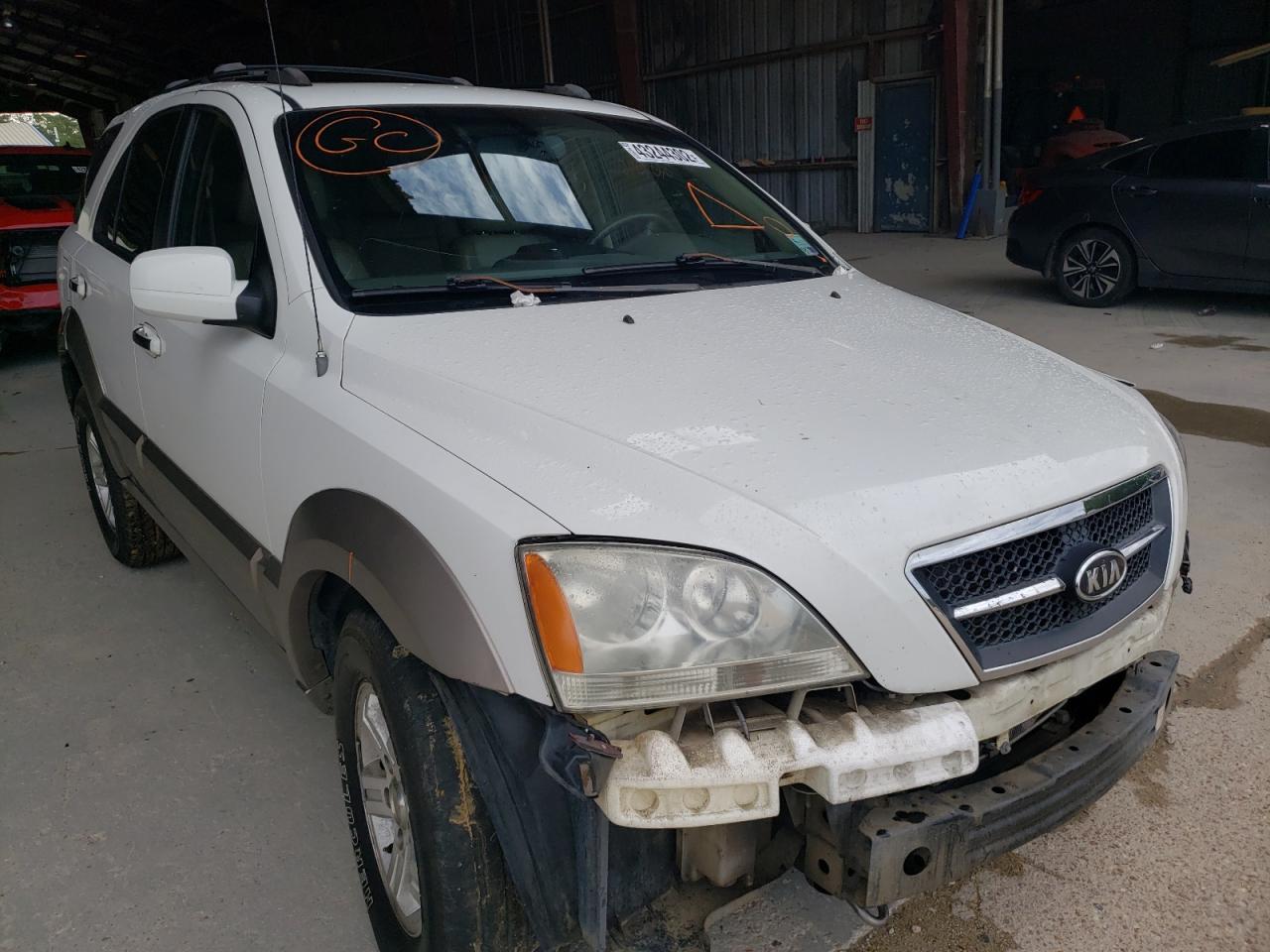 KIA SORENTO EX 2006 with VIN KNDJD733665504460 - Photo from auction