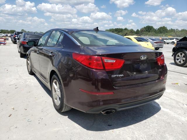 Photo 3 from auction – 2015 KIA OPTIMA LX with VIN 5XXGM4A76FG352030