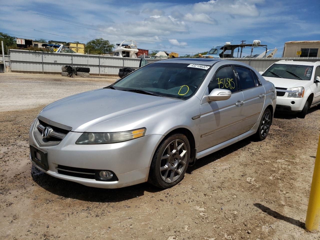 Photo 2 from auction – 2007 ACURA TL TYPE S with VIN 19UUA76547A009364
