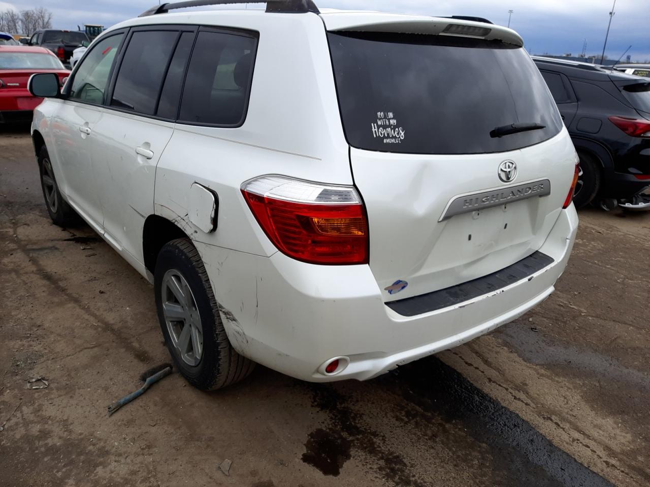 Photo 3 from auction – 2008 TOYOTA HIGHLANDER with VIN JTEDS41A482017941
