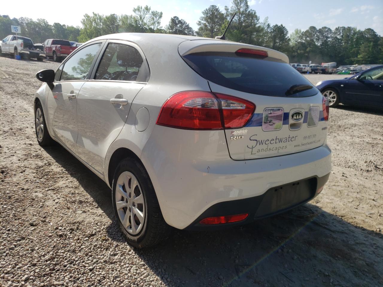Photo 3 from auction – 2012 KIA RIO EX with VIN KNADN5A37C6031141
