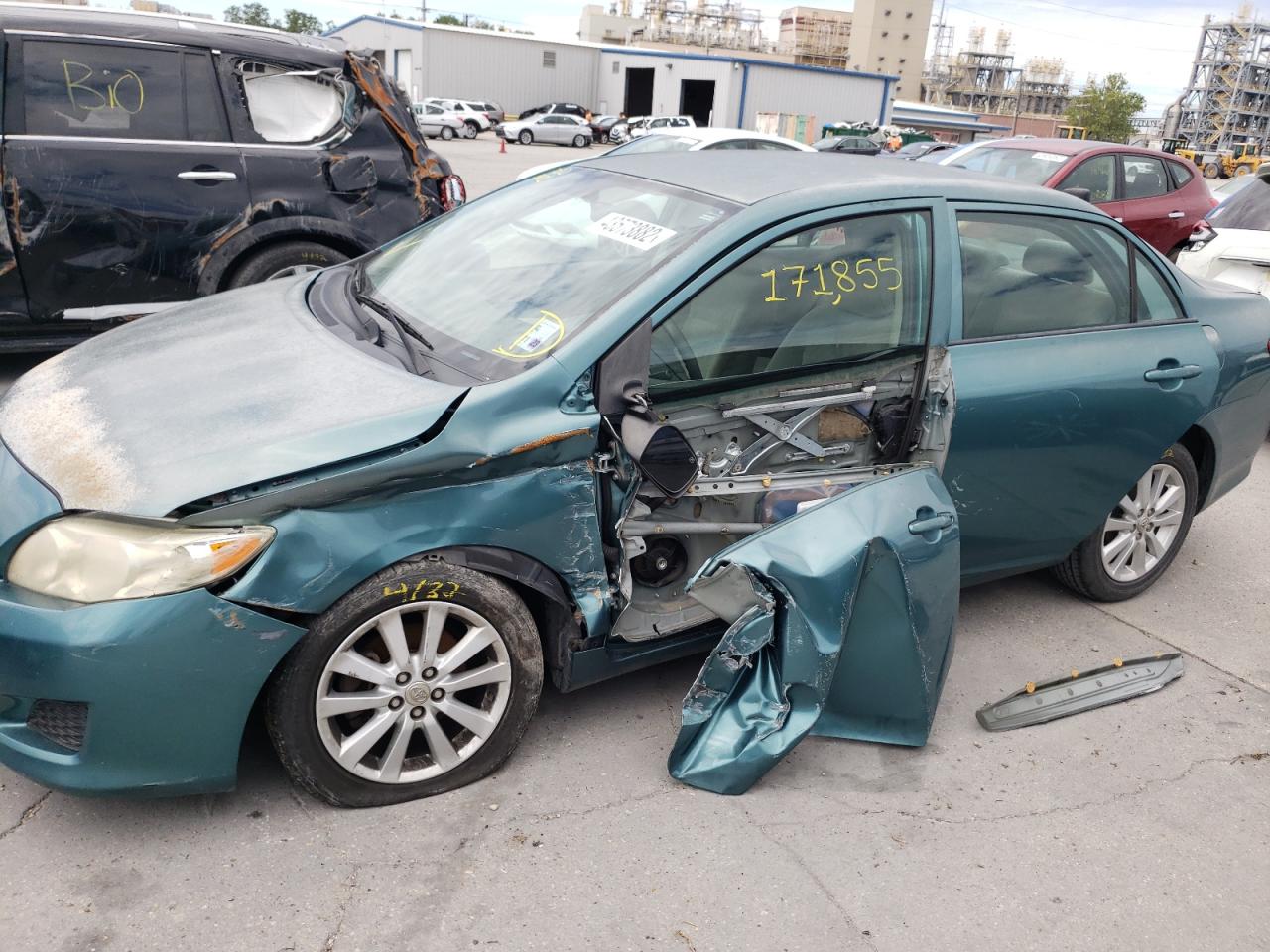 Photo 9 from auction – 2009 TOYOTA COROLLA BA with VIN JTDBL40E29J031194