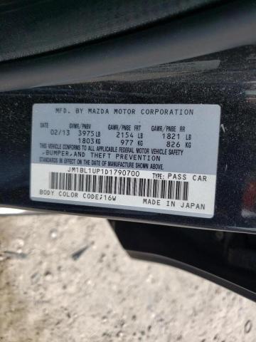 Photo 10 from auction – 2013 MAZDA 3 I with VIN JM1BL1UP1D1790700