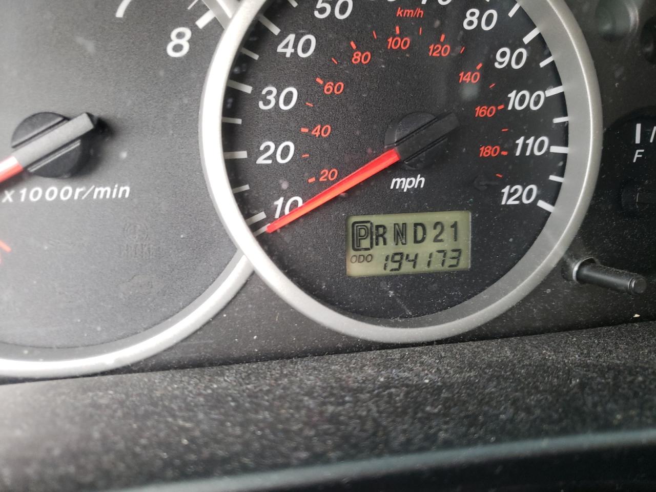 Photo 8 from auction – 2004 MAZDA TRIBUTE LX with VIN 4F2YZ94154KM09086