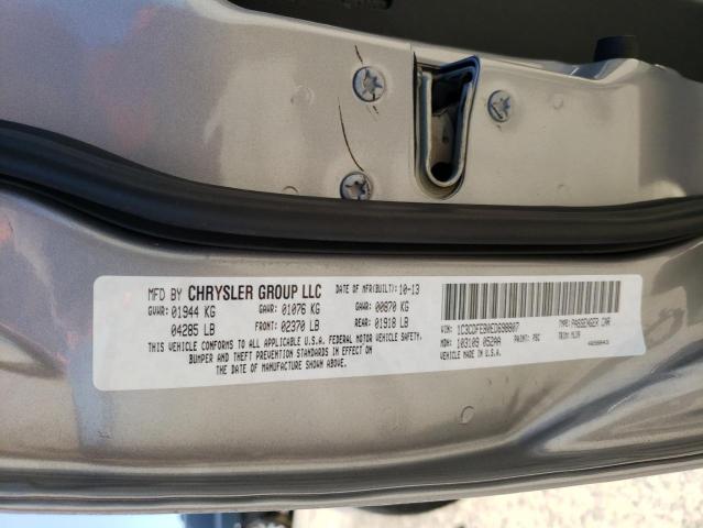 Photo 10 from auction – 2014 DODGE DART GT with VIN 1C3CDFEB0ED698807