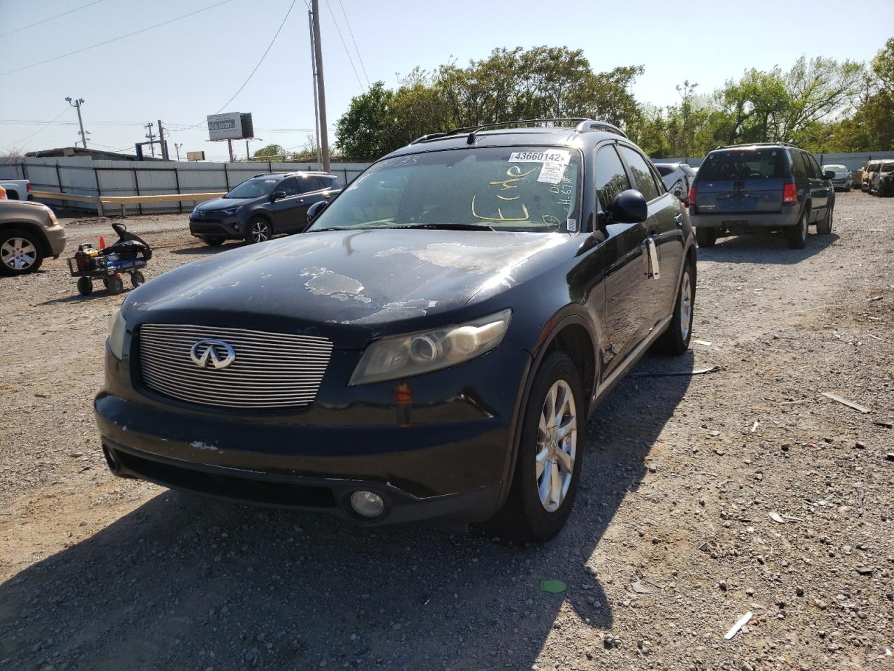 Photo 20 from auction – 2007 INFINITI FX35 with VIN JNRAS08W87X208233