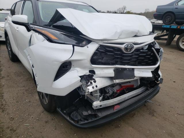 Photo 9 from auction – 2022 TOYOTA HIGHLANDER with VIN 5TDGZRBHXNS183486