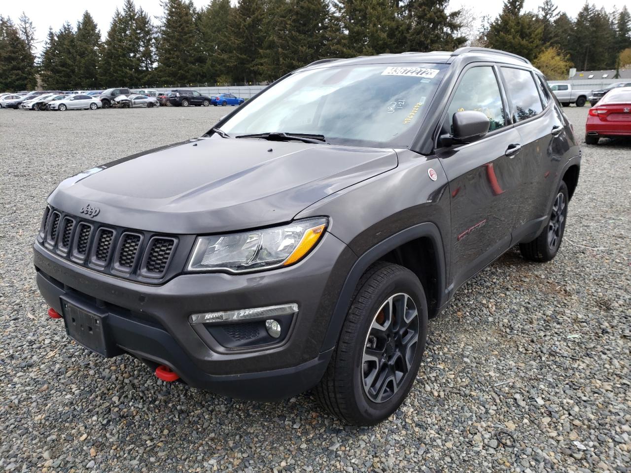 Photo 2 from auction – 2019 JEEP COMPASS TR with VIN 3C4NJDDB4KT713009
