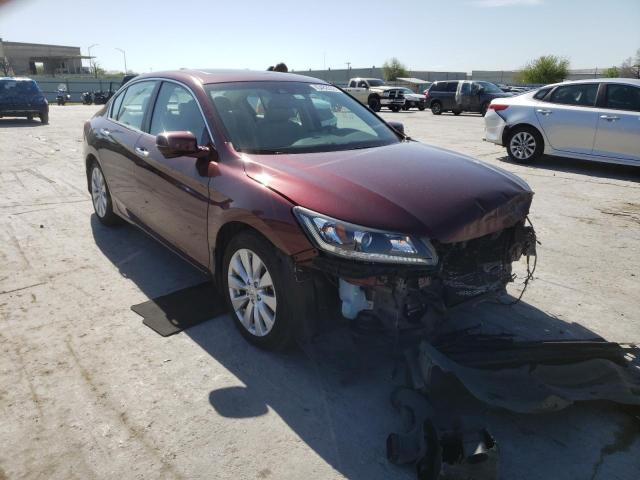 HONDA ACCORD EXL 2013 with VIN 1HGCR2F88DA035592 - Photo from auction