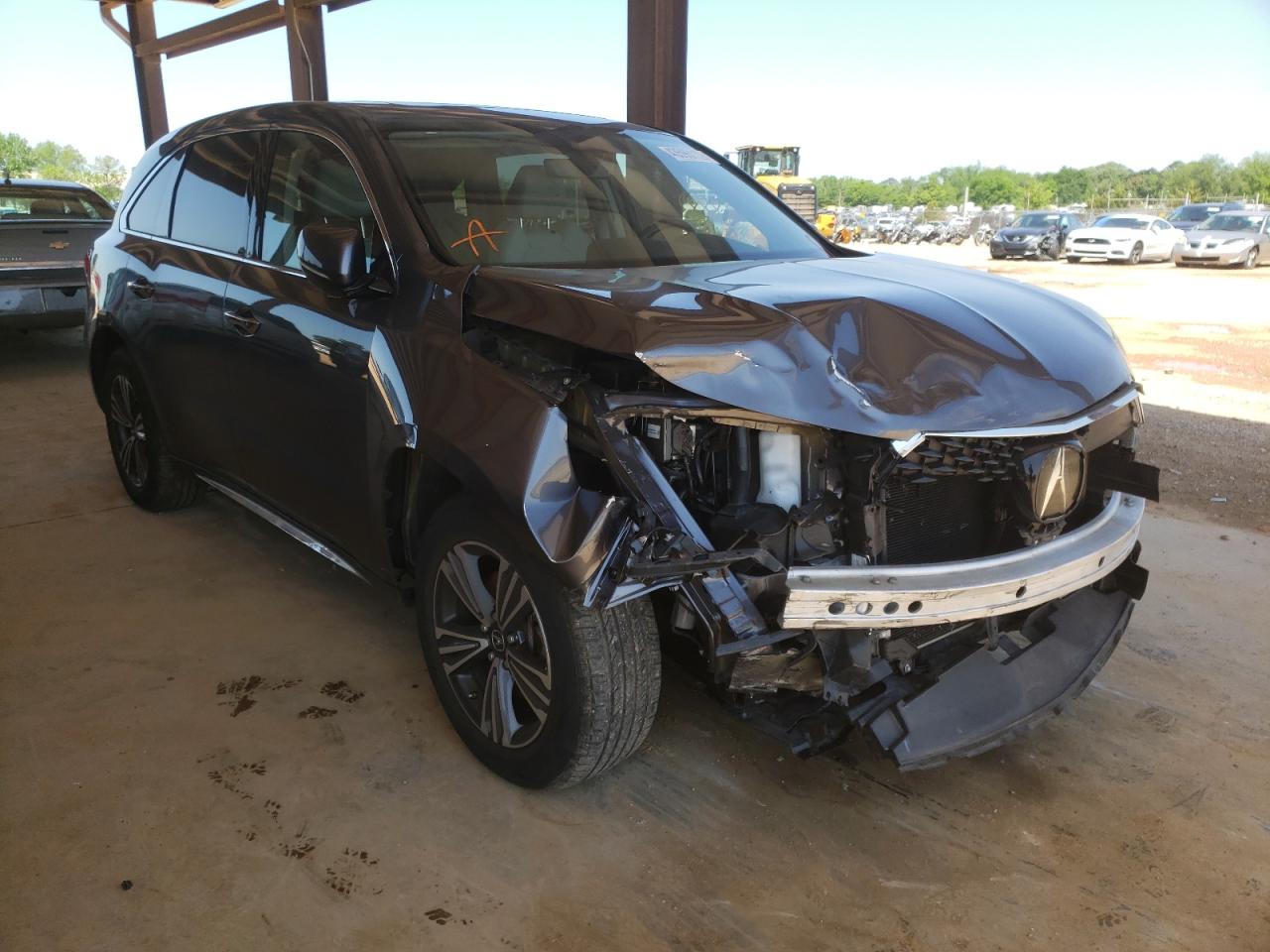 ACURA MDX 2017 with VIN 5FRYD4H32HB018959 - Photo from auction